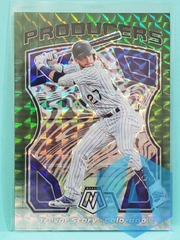 2021 Mosaic Producers Green Prizm #P4 Trevor Story Colorado Rockies